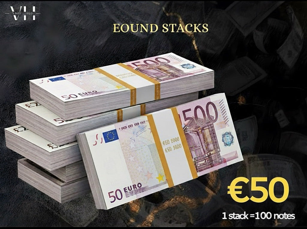 500 Euros Stack